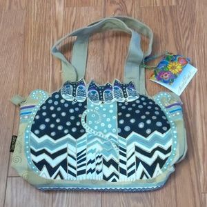 Vintage Laurel Burch Cat Bag